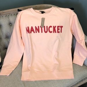 J Crew “Nantucket” sweatshirt